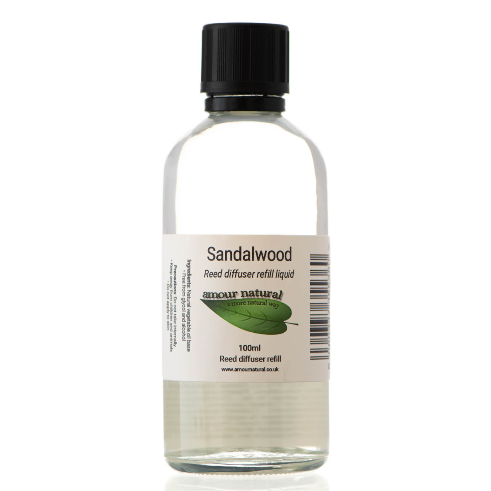 Sandalwood reed diffuser refill (bottle only)